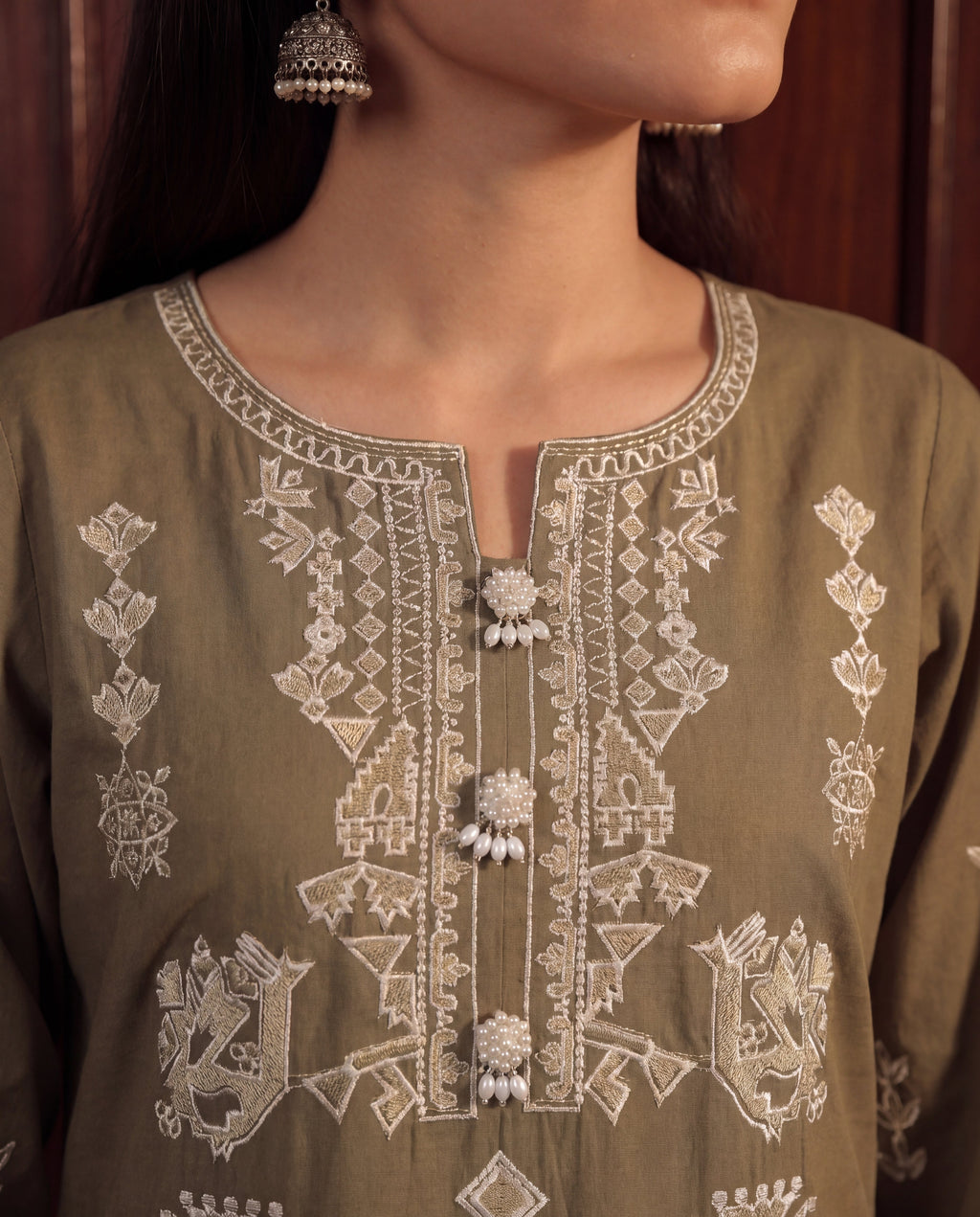 Crowne Premium Fabric Pakistani Summer Dresses - Sahiba-clothing - 4
