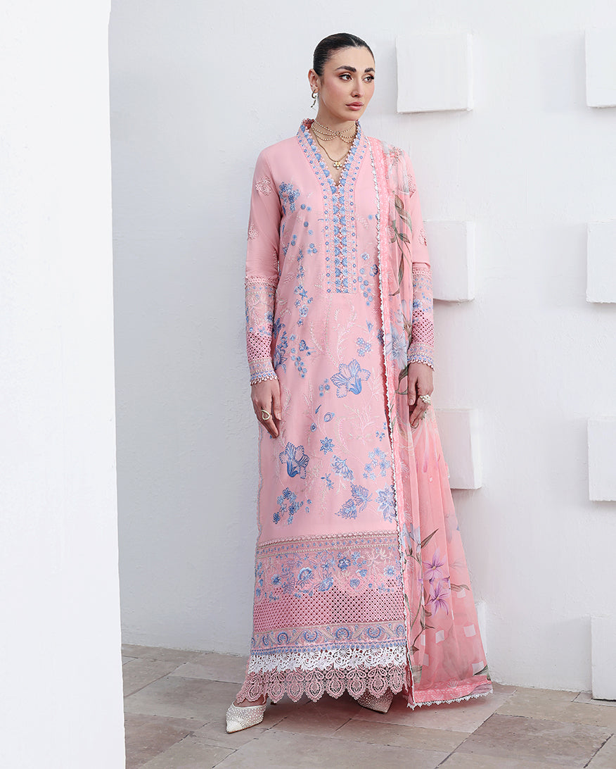 Crystal Glow Organza Women Clothing - Roheenaz - 1