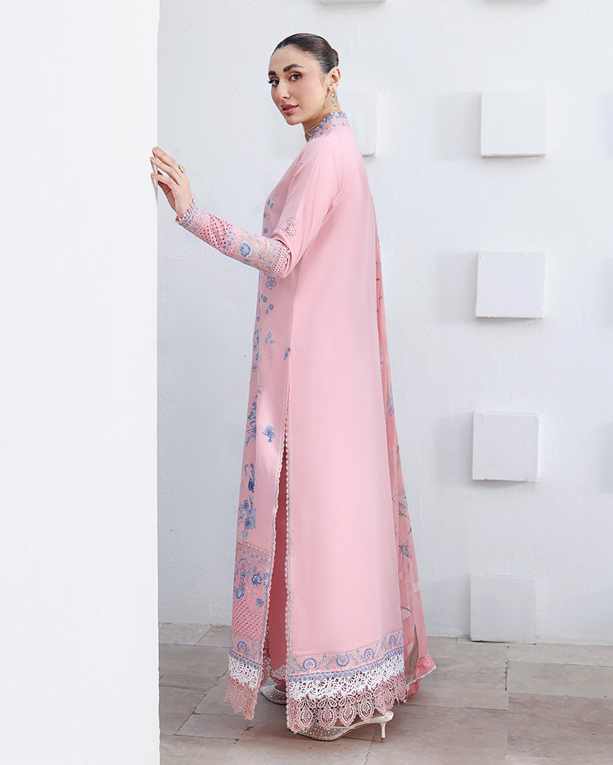 Crystal Glow Organza Women Clothing - Roheenaz - 4