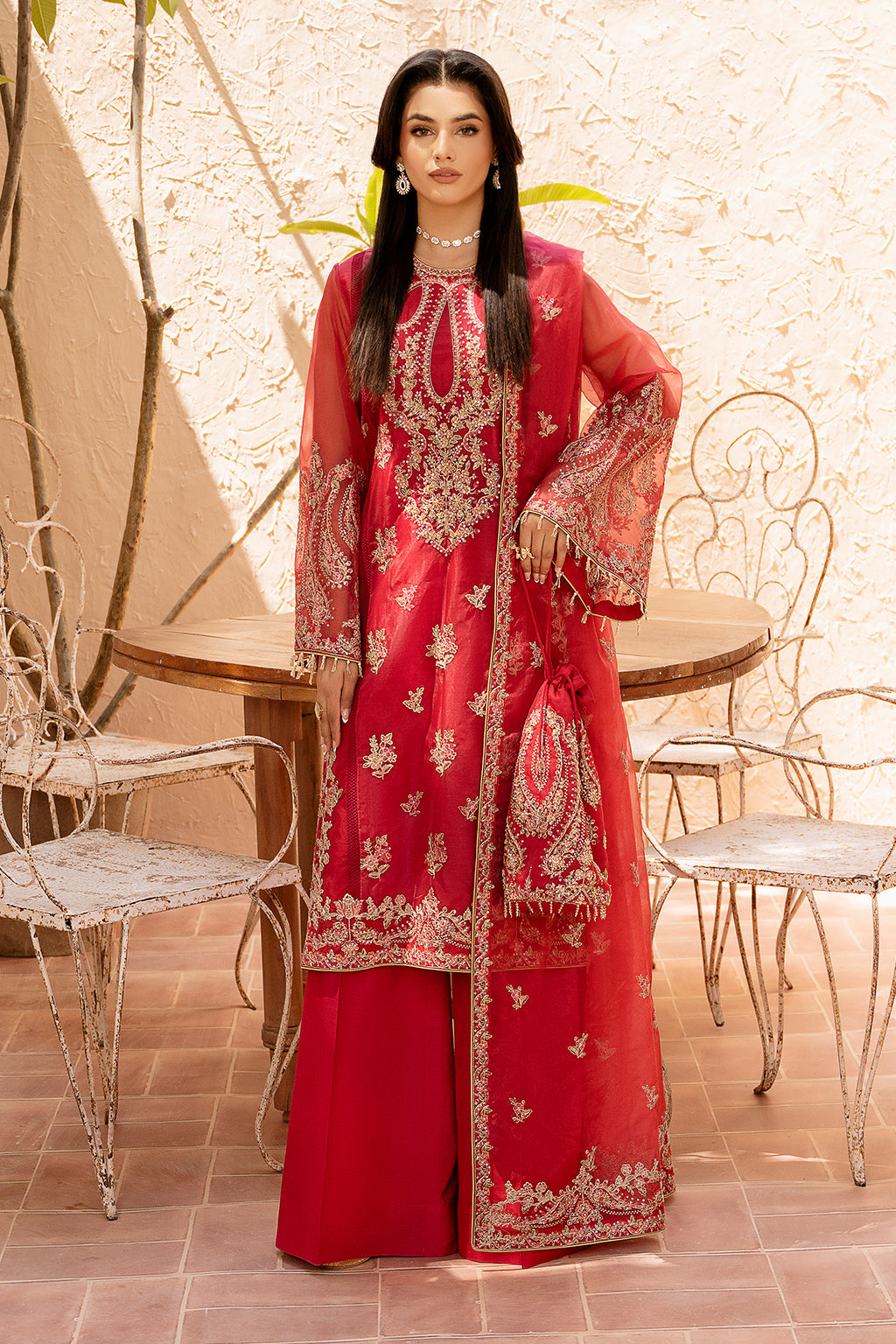 Gulab Embroidered Pakistani Dress