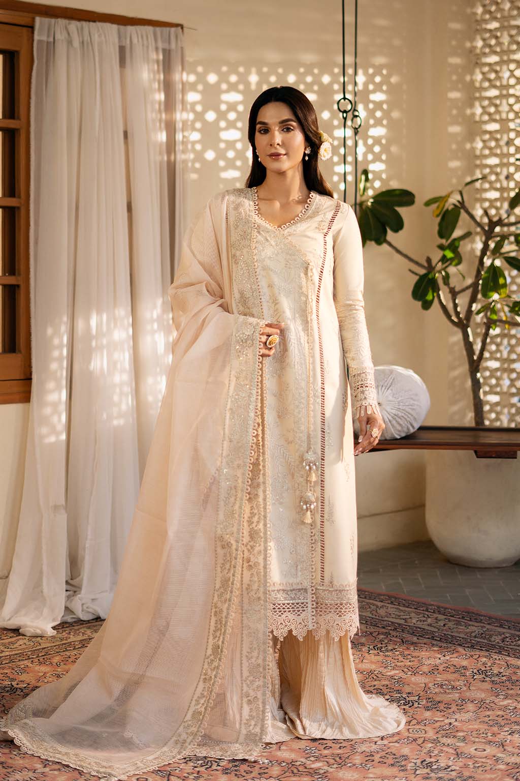 Mehmal Embroidered Pakistani Dress