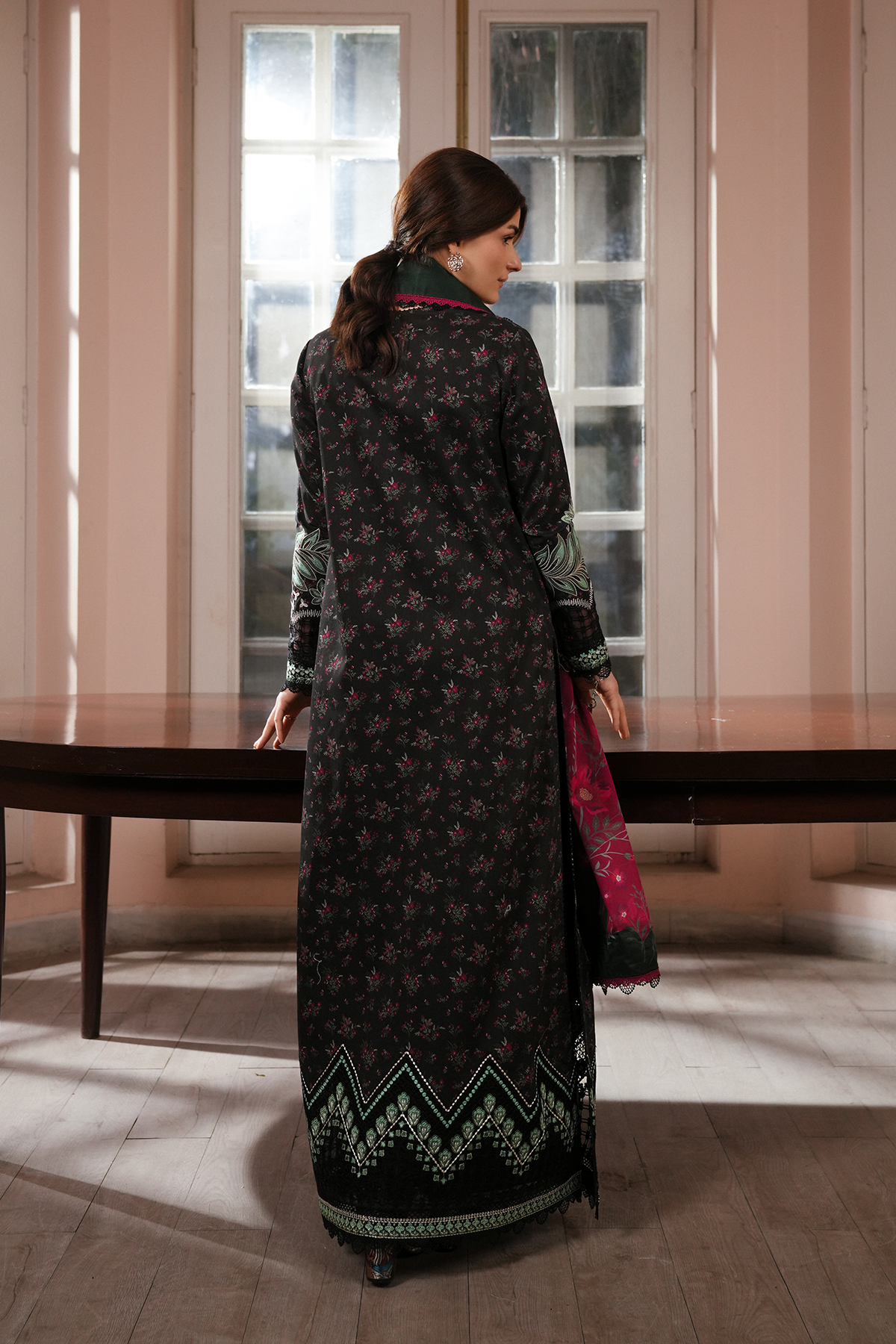 Faye Organza Pakistani Summer Dresses - Afrozeh - 2