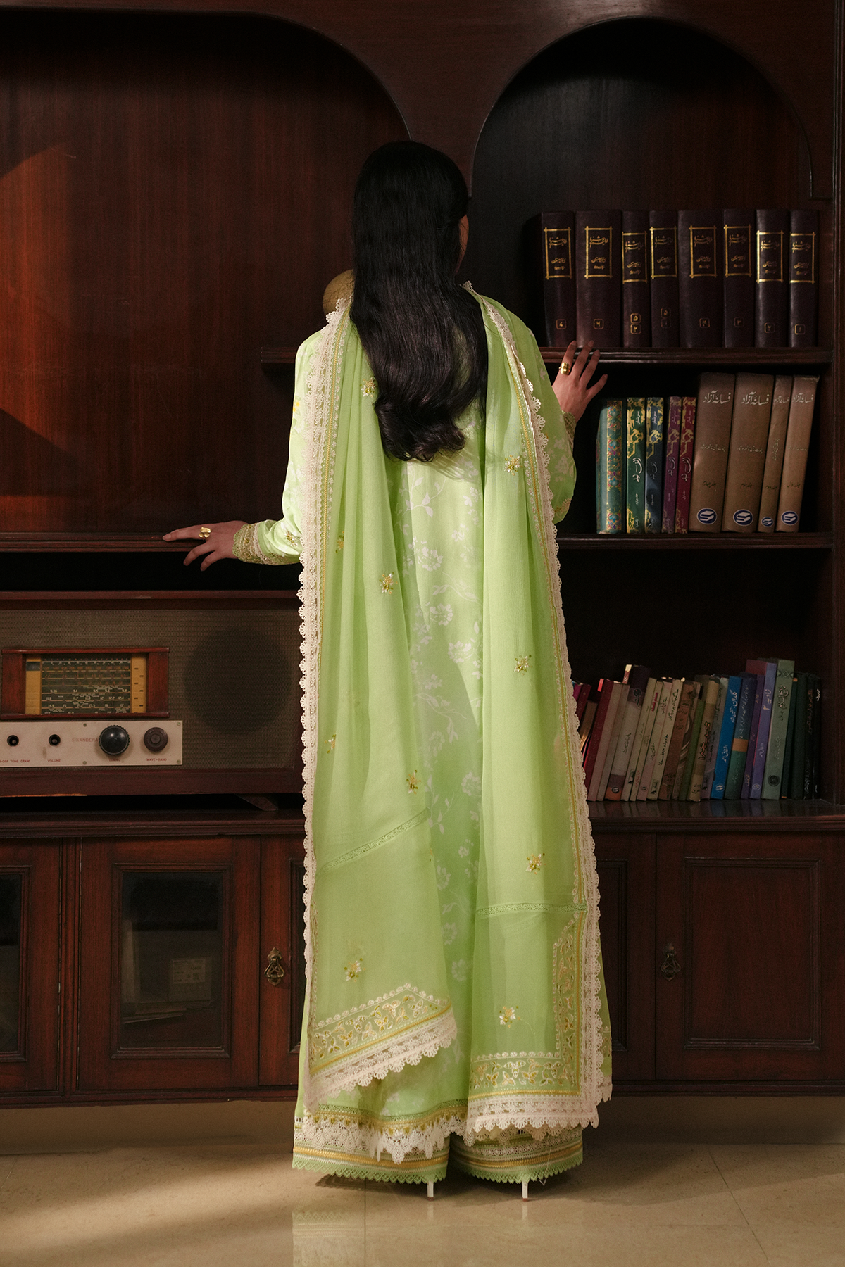 Ciel Organza Pakistani Summer Dresses - Afrozeh - 2
