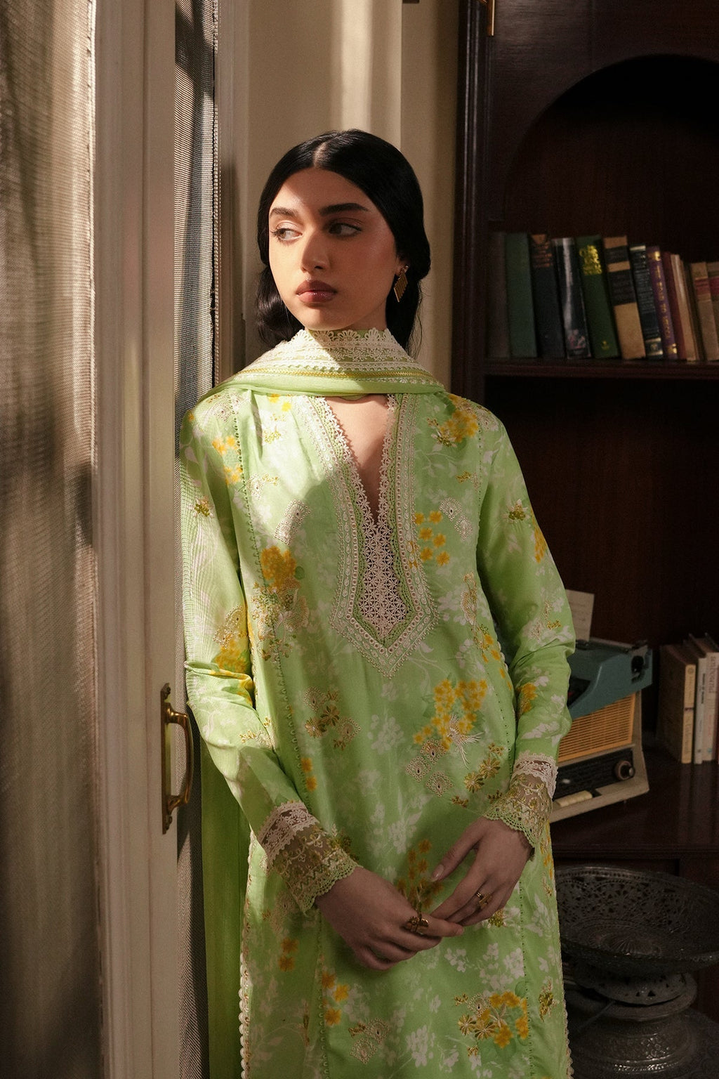 Ciel Organza Pakistani Summer Dresses - Afrozeh - 3