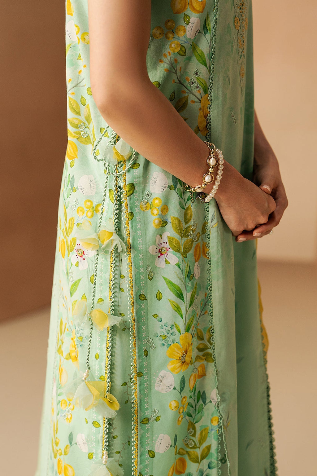 Lumina Premium Fabric Pakistani Summer Dresses - Afrozeh - 4
