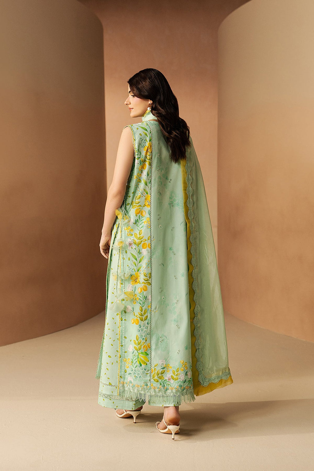 Lumina Premium Fabric Pakistani Summer Dresses - Afrozeh - 5
