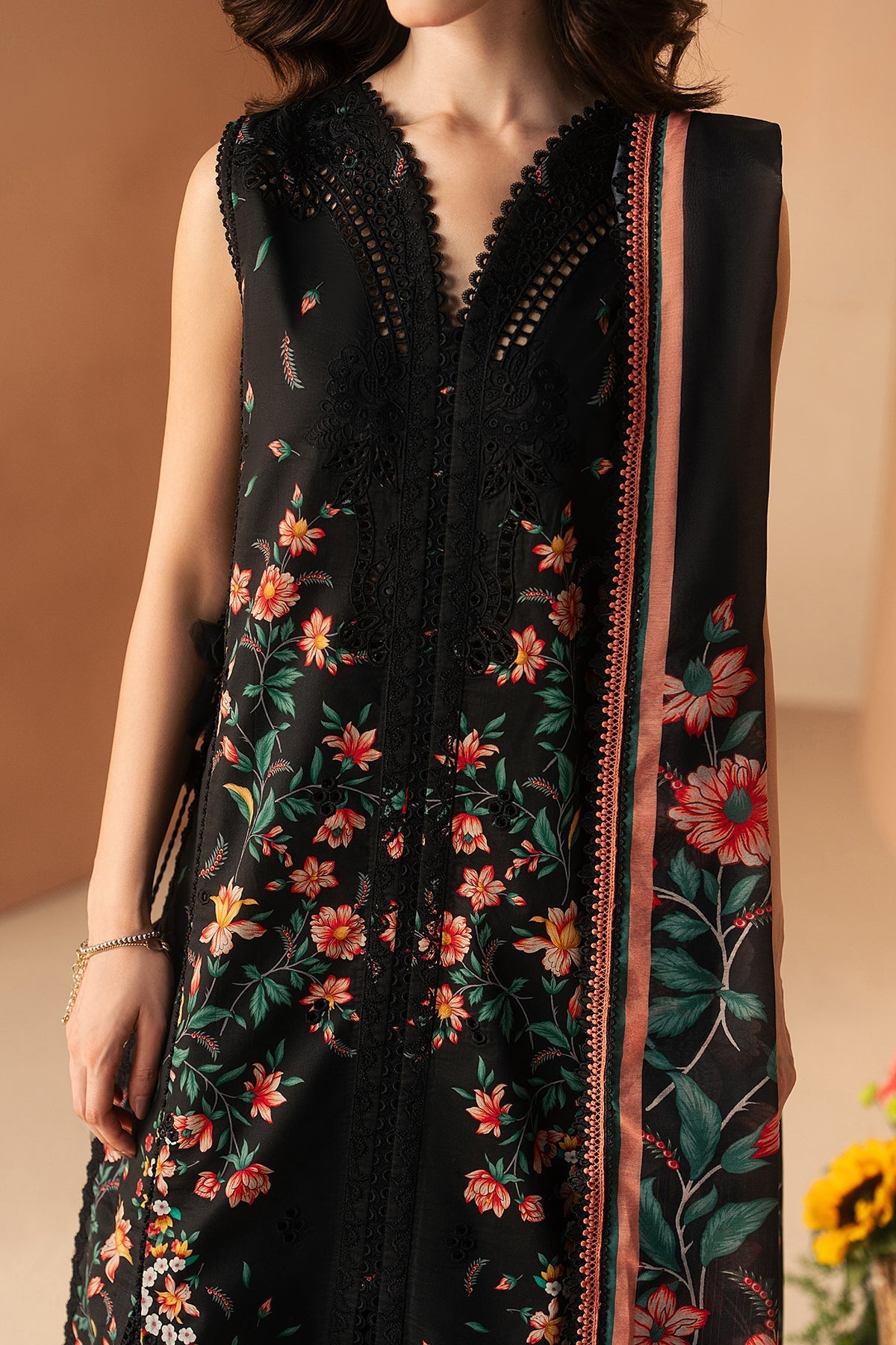 Nightlure Premium Fabric Pakistani Summer Dresses - Afrozeh - 4