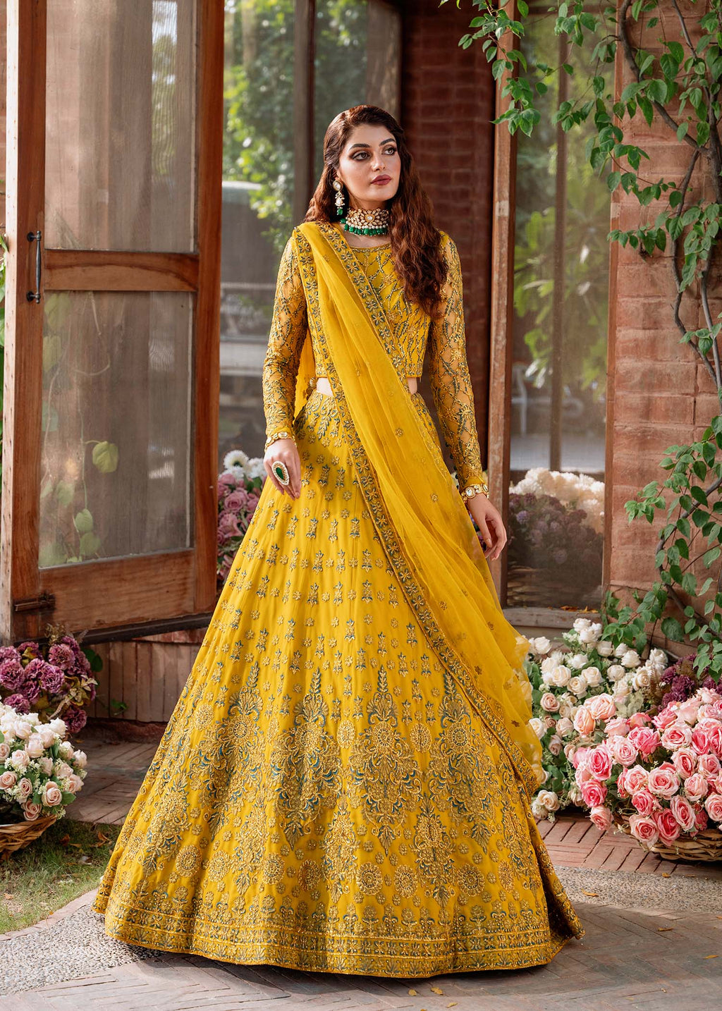 Shehernaz Embroidered Pakistani Dress