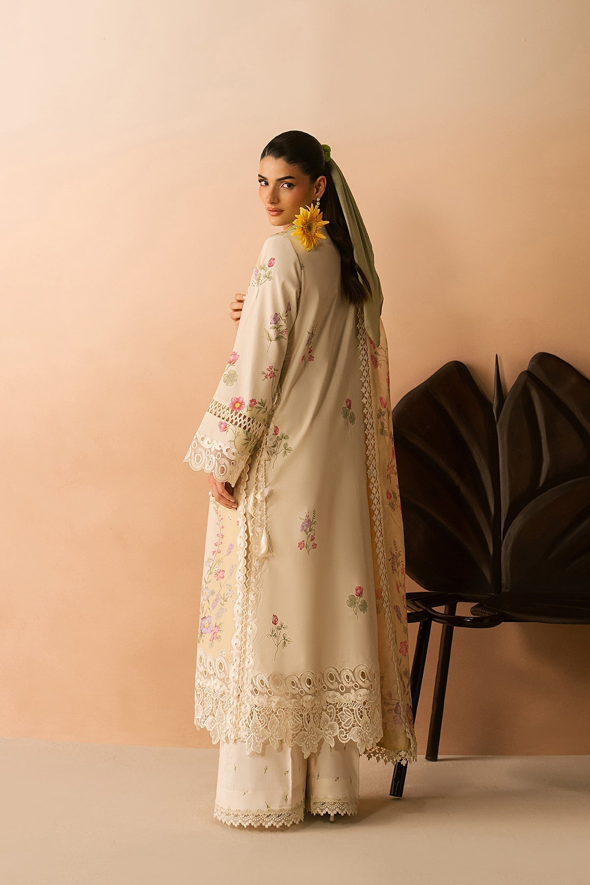 Lumiere Premium Fabric Pakistani Summer Dresses - Afrozeh - 2