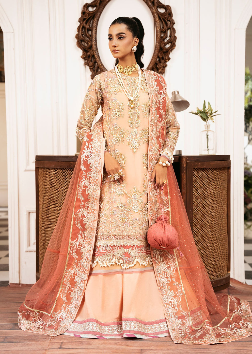 SUN-KISSED Pakistani Designer Dress