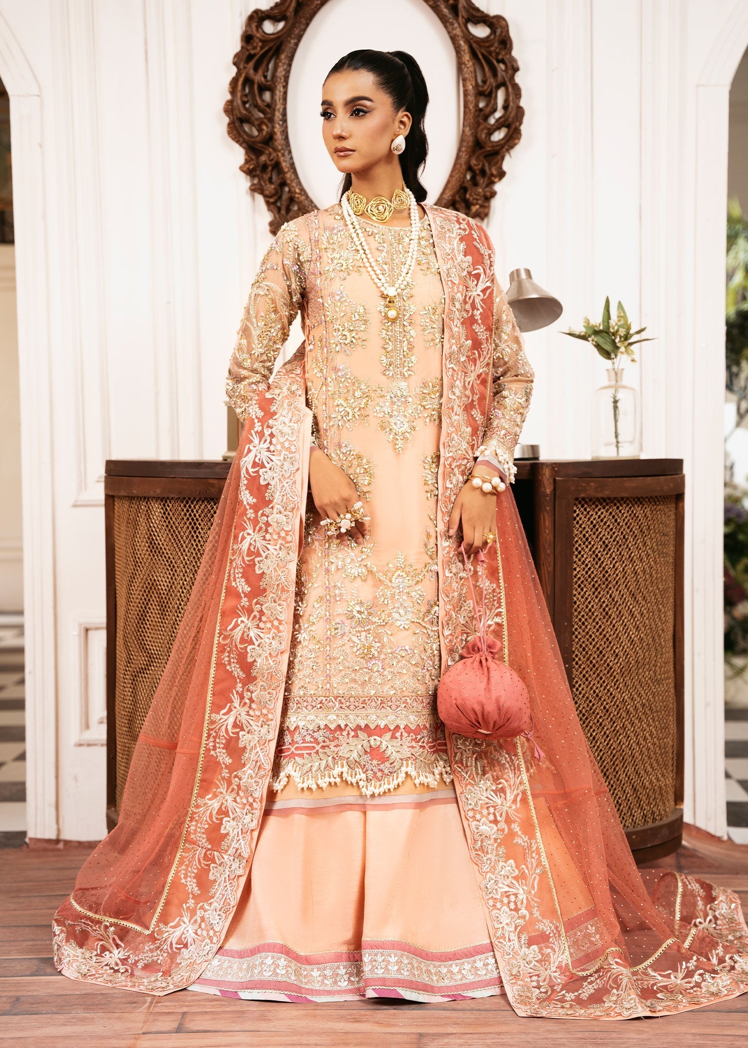 SUN-KISSED Pakistani Designer Dress