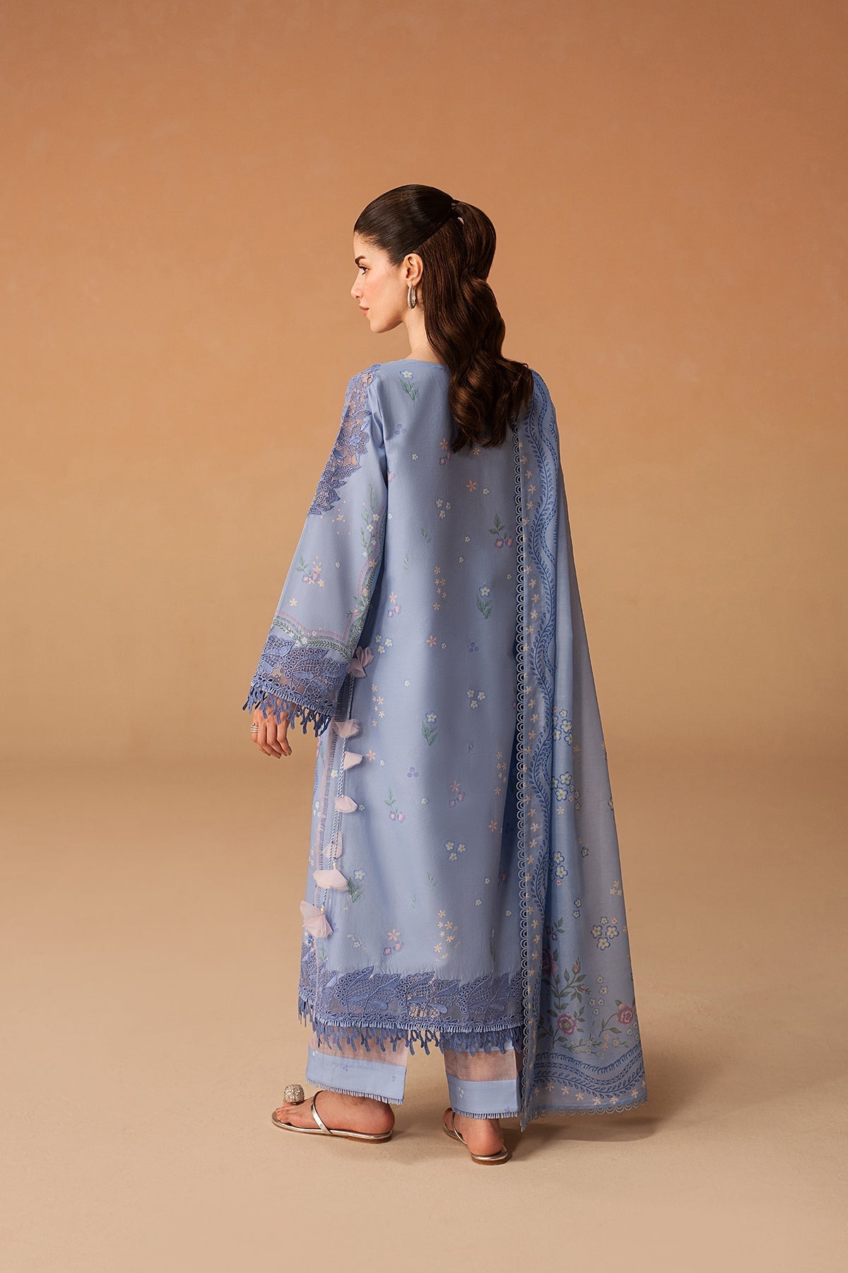 Opaline Premium Fabric Pakistani Summer Dresses - Afrozeh - 3