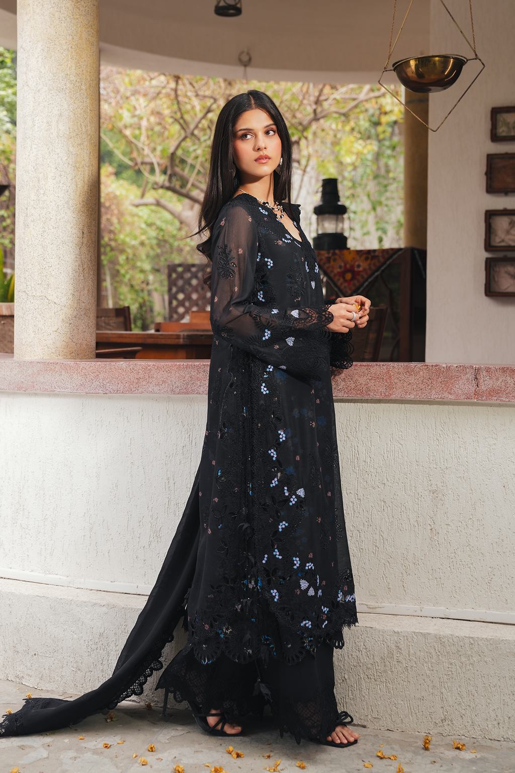 SOAN Silk Pakistani Summer Dresses - Afrozeh - 5