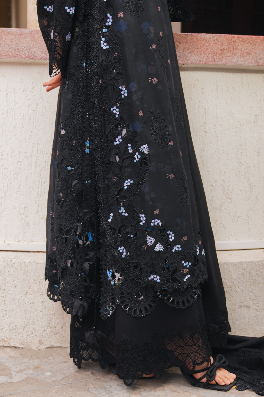 SOAN Silk Pakistani Summer Dresses - Afrozeh - 4