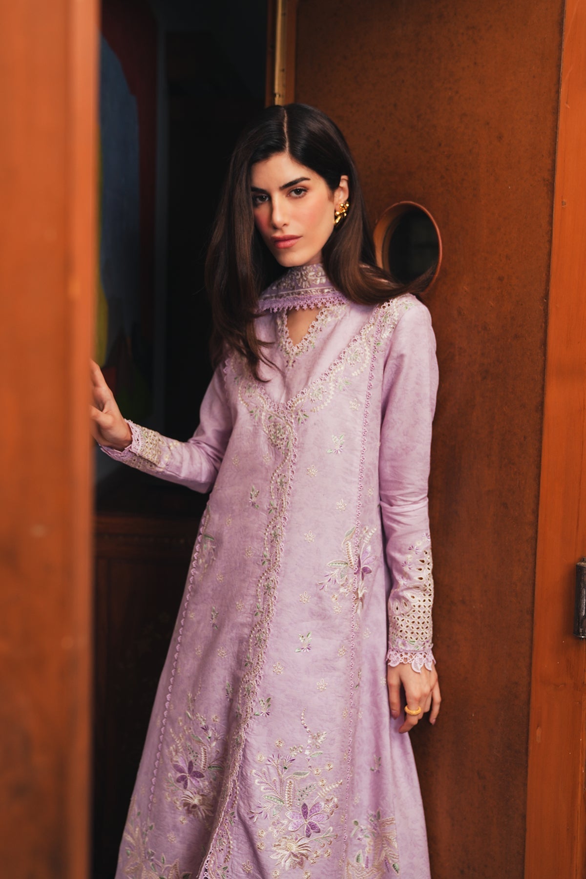GUL MISRI Jacquard Pakistani Summer Dresses - Afrozeh - 3