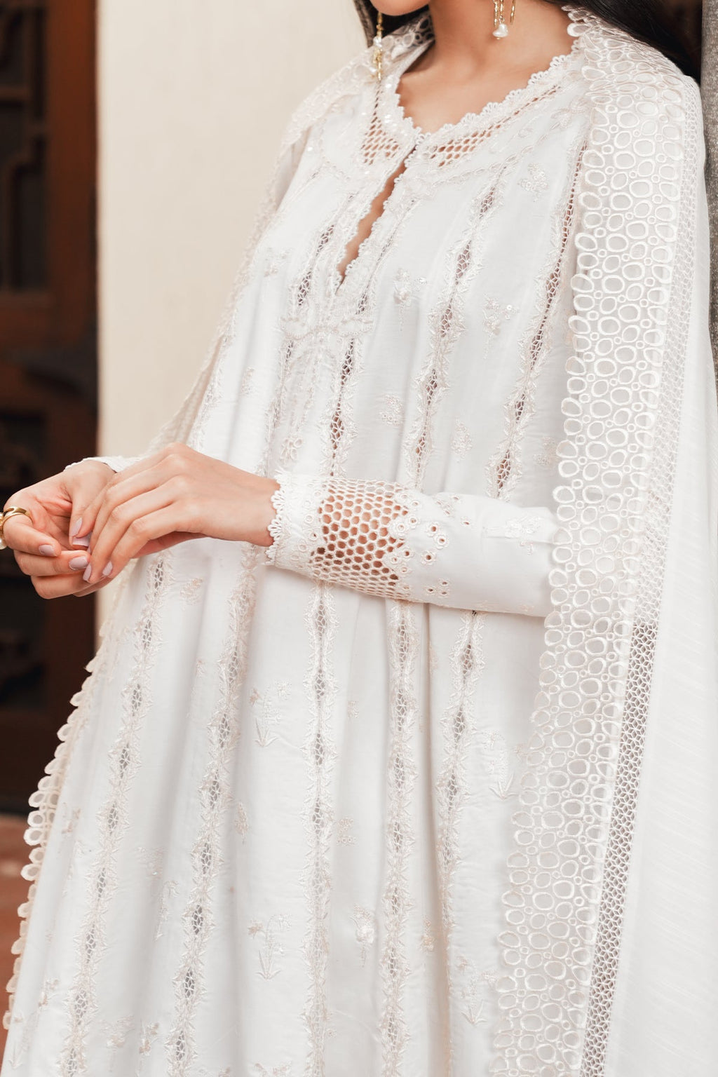 KAJU NOOR Lawn Pakistani Summer Dresses - Afrozeh - 3