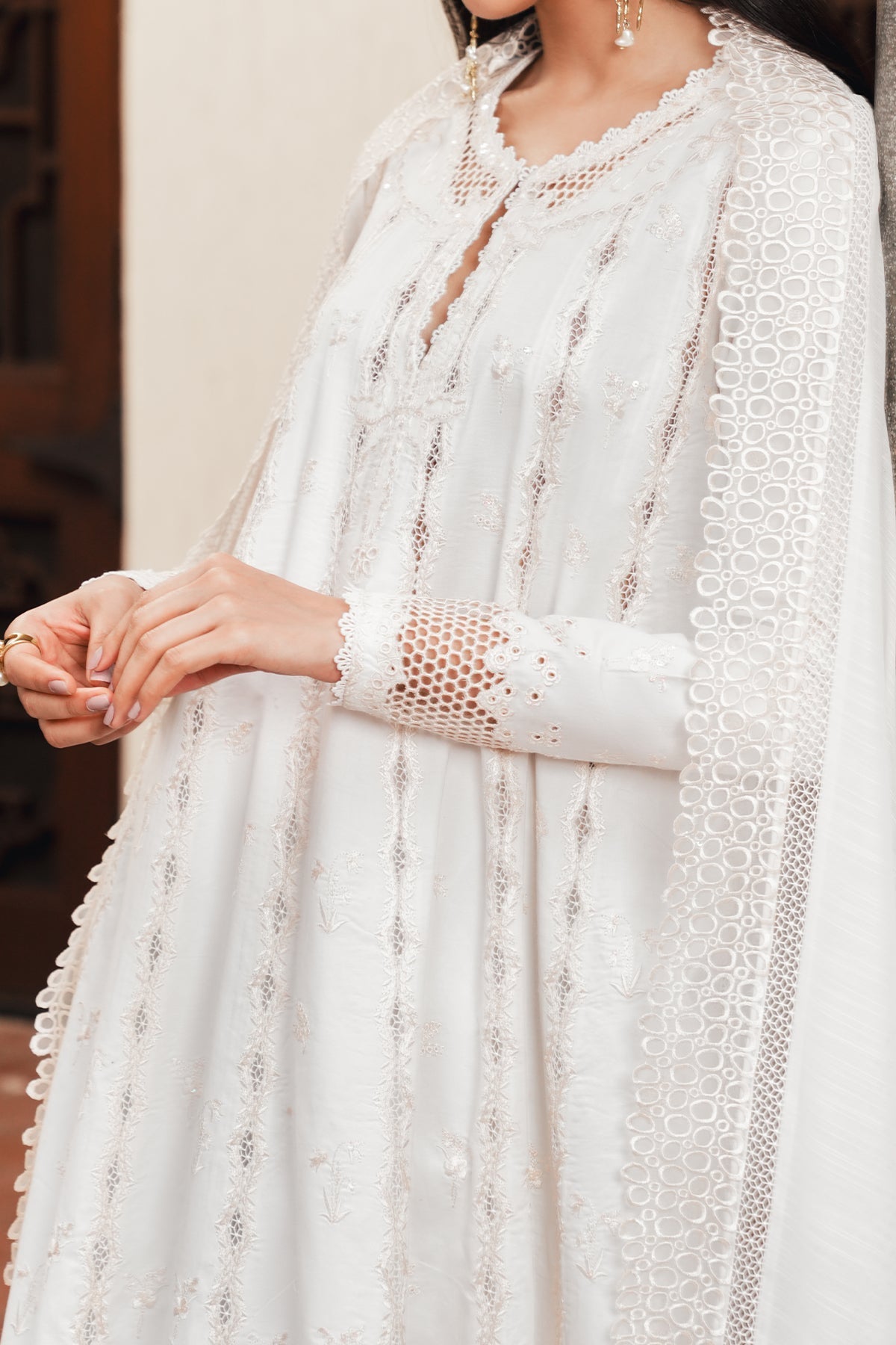KAJU NOOR Lawn Pakistani Summer Dresses - Afrozeh - 3