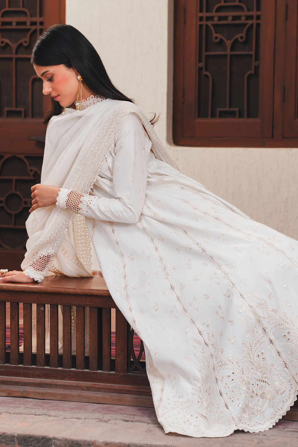 KAJU NOOR Lawn Pakistani Summer Dresses - Afrozeh - 5