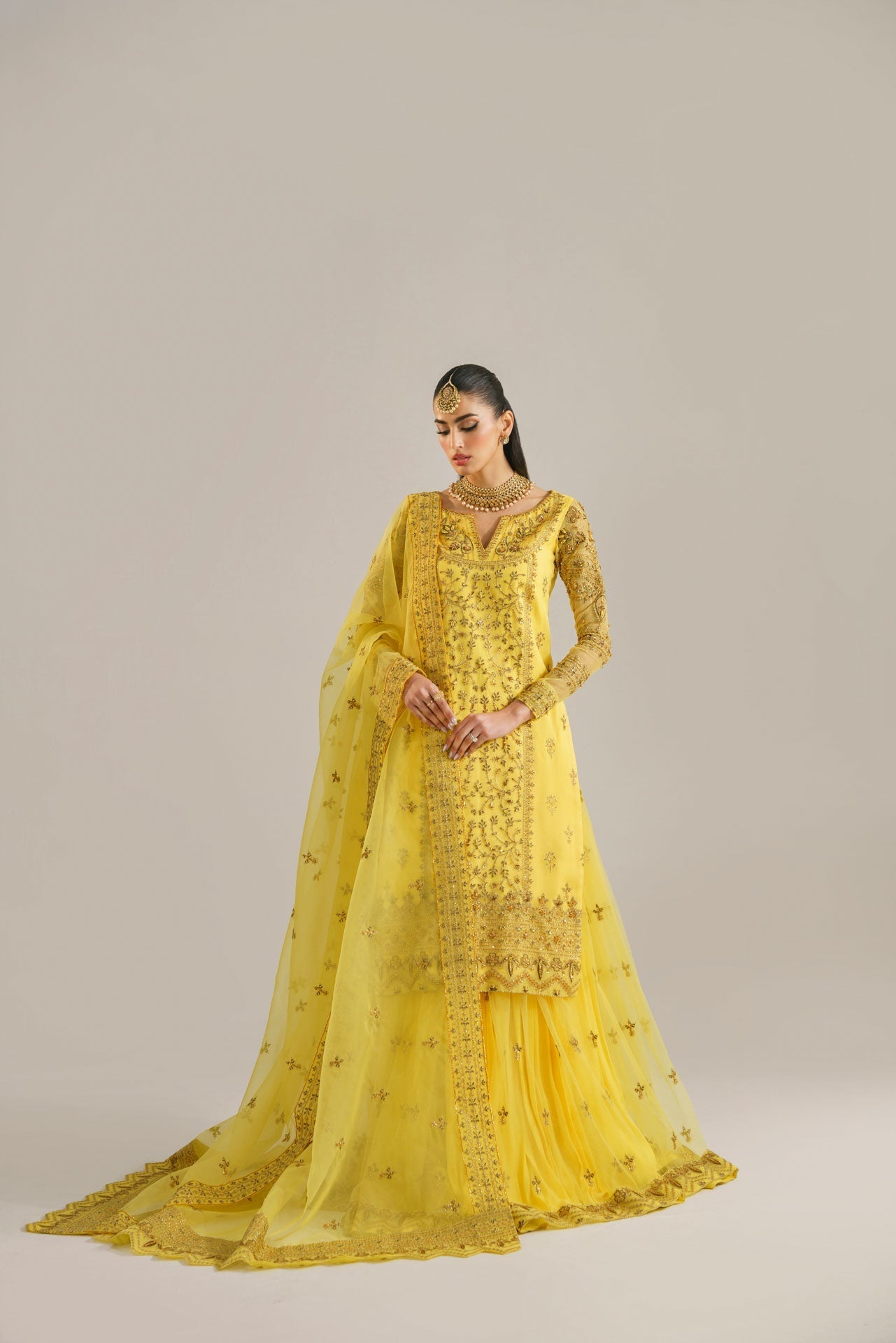 Hareem Organza Pakistani Formal Dresses