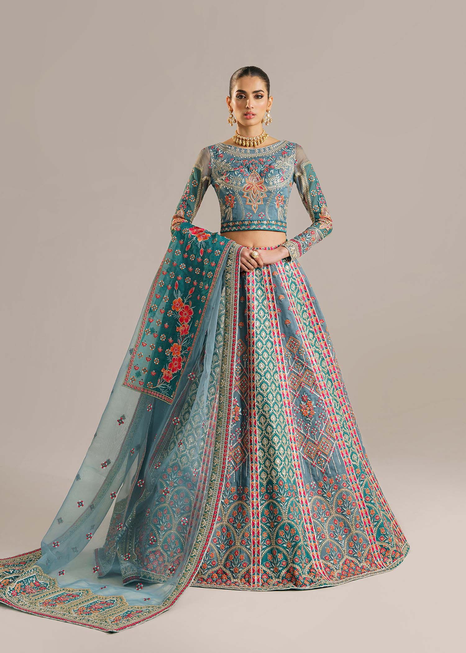 Lajwanti Embroidered Pakistani Dress