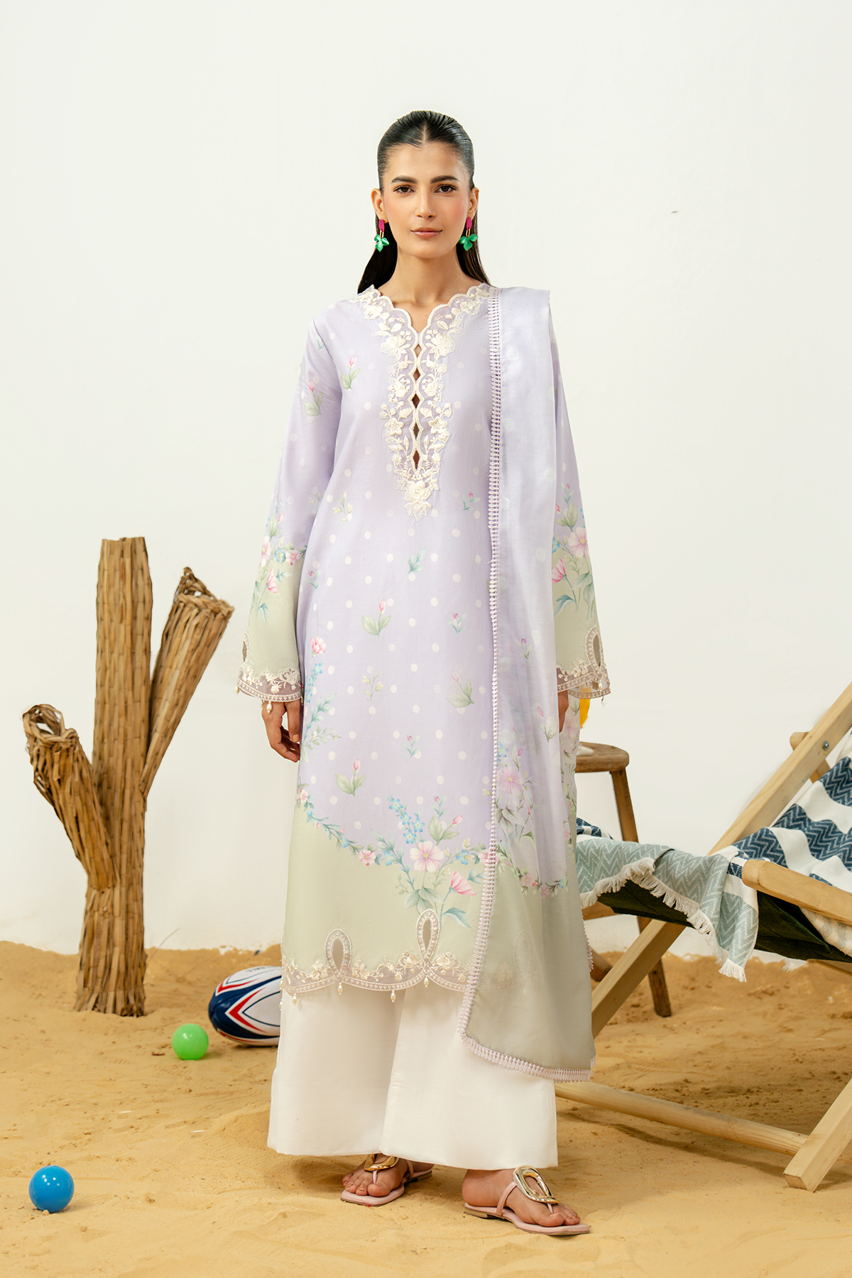 Amalfi Embroidered Pakistani Dress