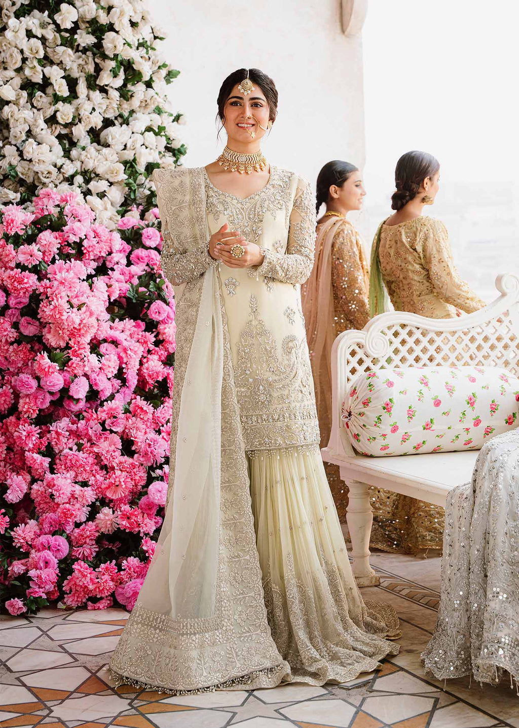 Nahla Organza Pakistani Formal Dresses
