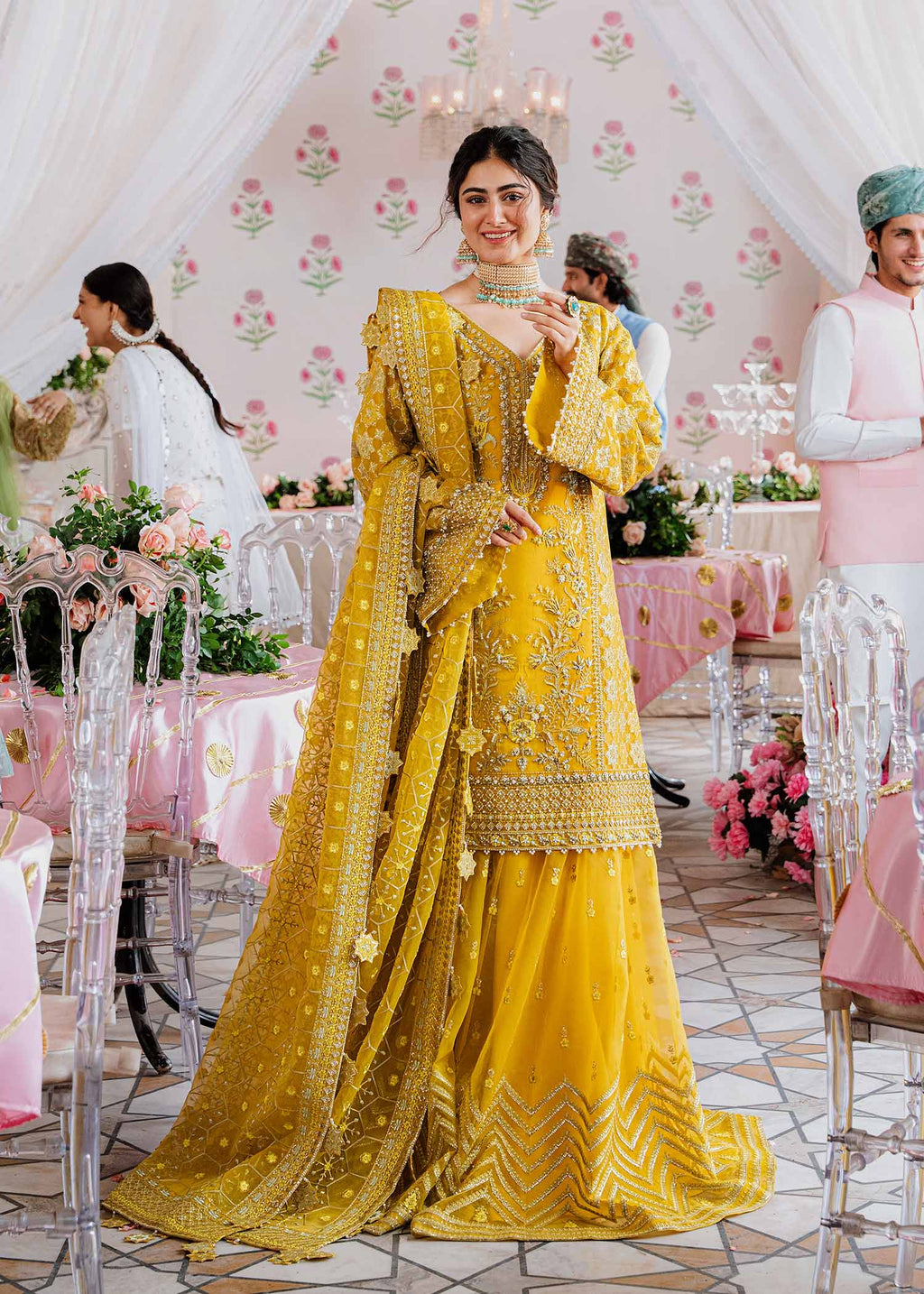 Meena Embroidered Pakistani Dress
