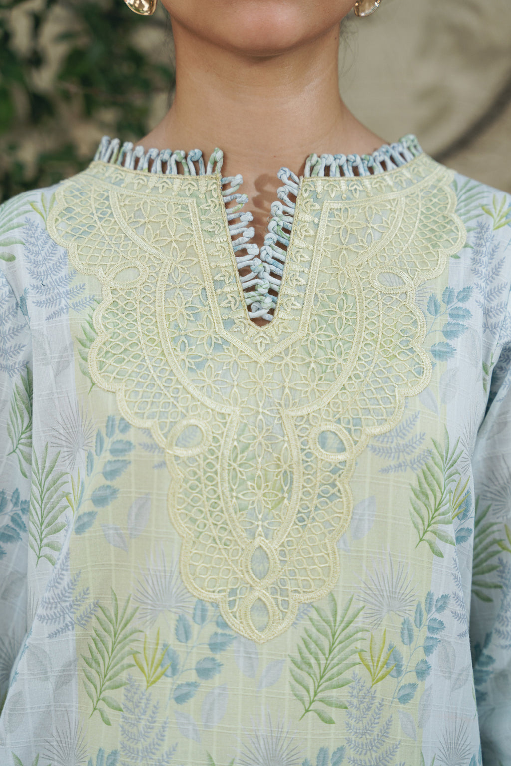 MAYA (AF-08) Jacquard Pakistani Summer Dresses - aabyaan - 5