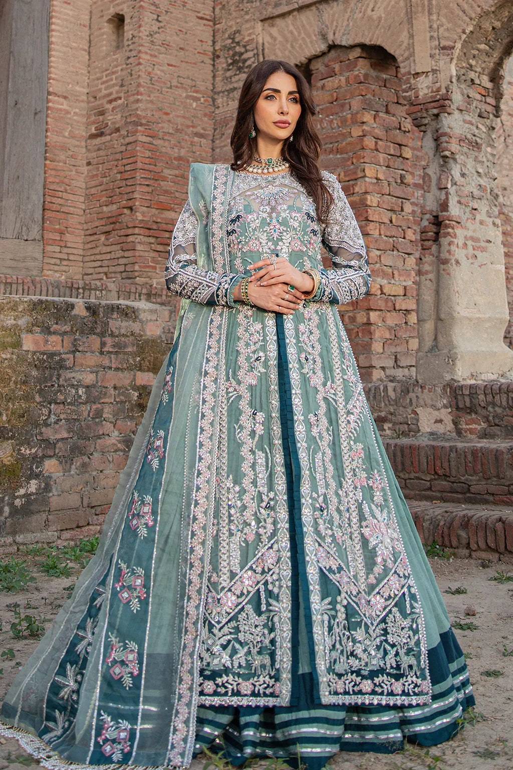 Emery Raw Silk Pakistani Formal Dresses