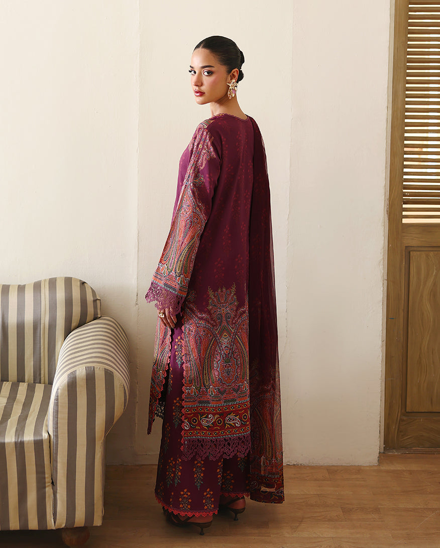 Dahlia Dream Organza Women Clothing - Roheenaz - 3