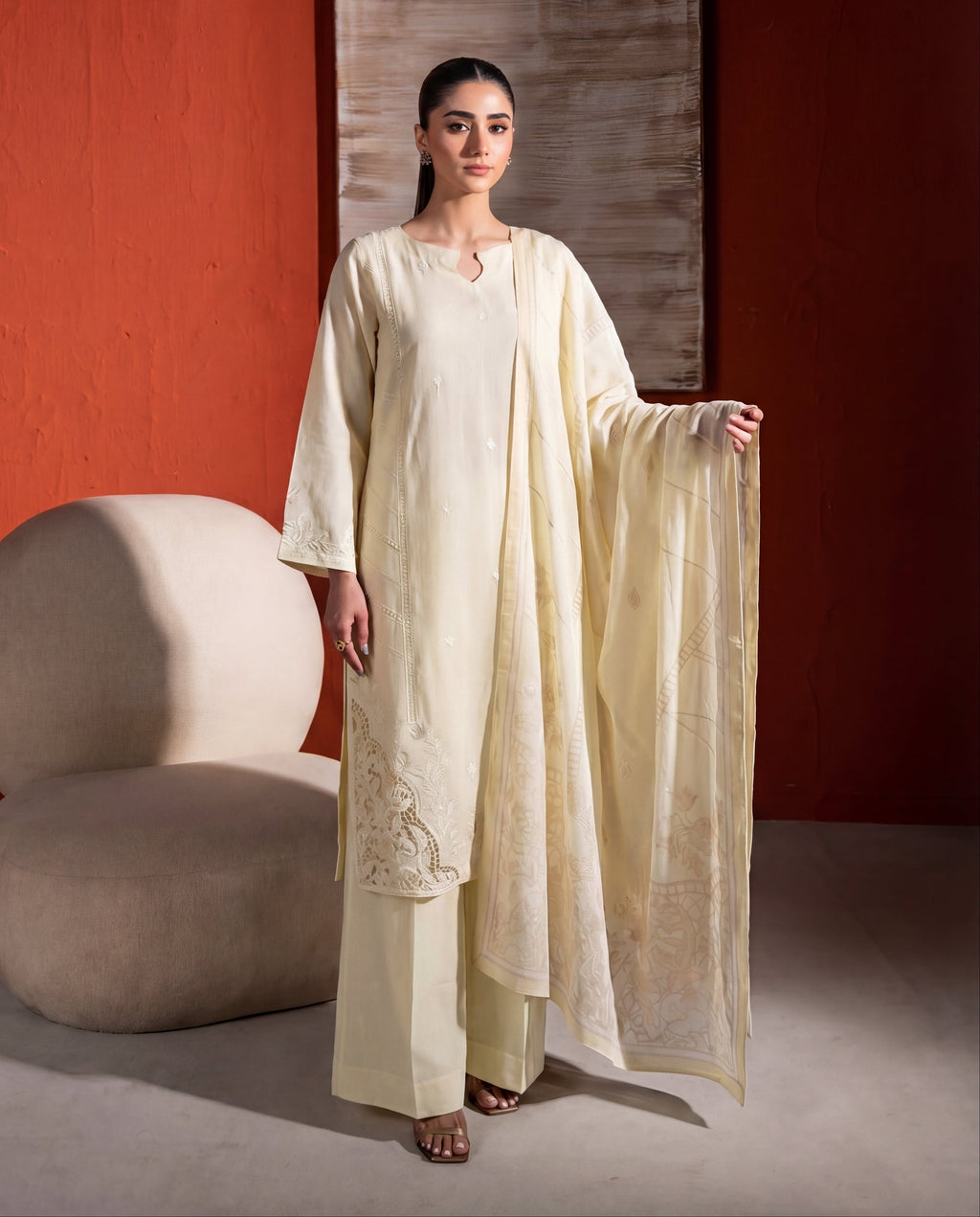 Dil-e-Afroz Premium Fabric Pakistani Summer Dresses - Sahiba-clothing - 1