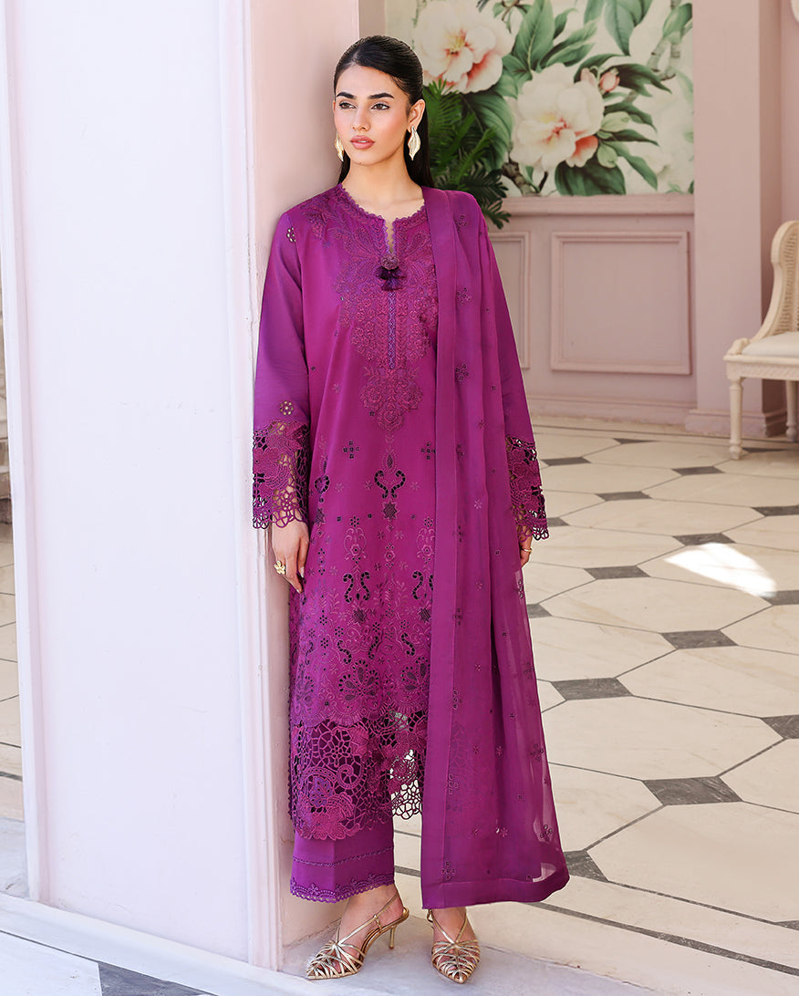 Elan Bloom Organza Women Clothing - Roheenaz - 1