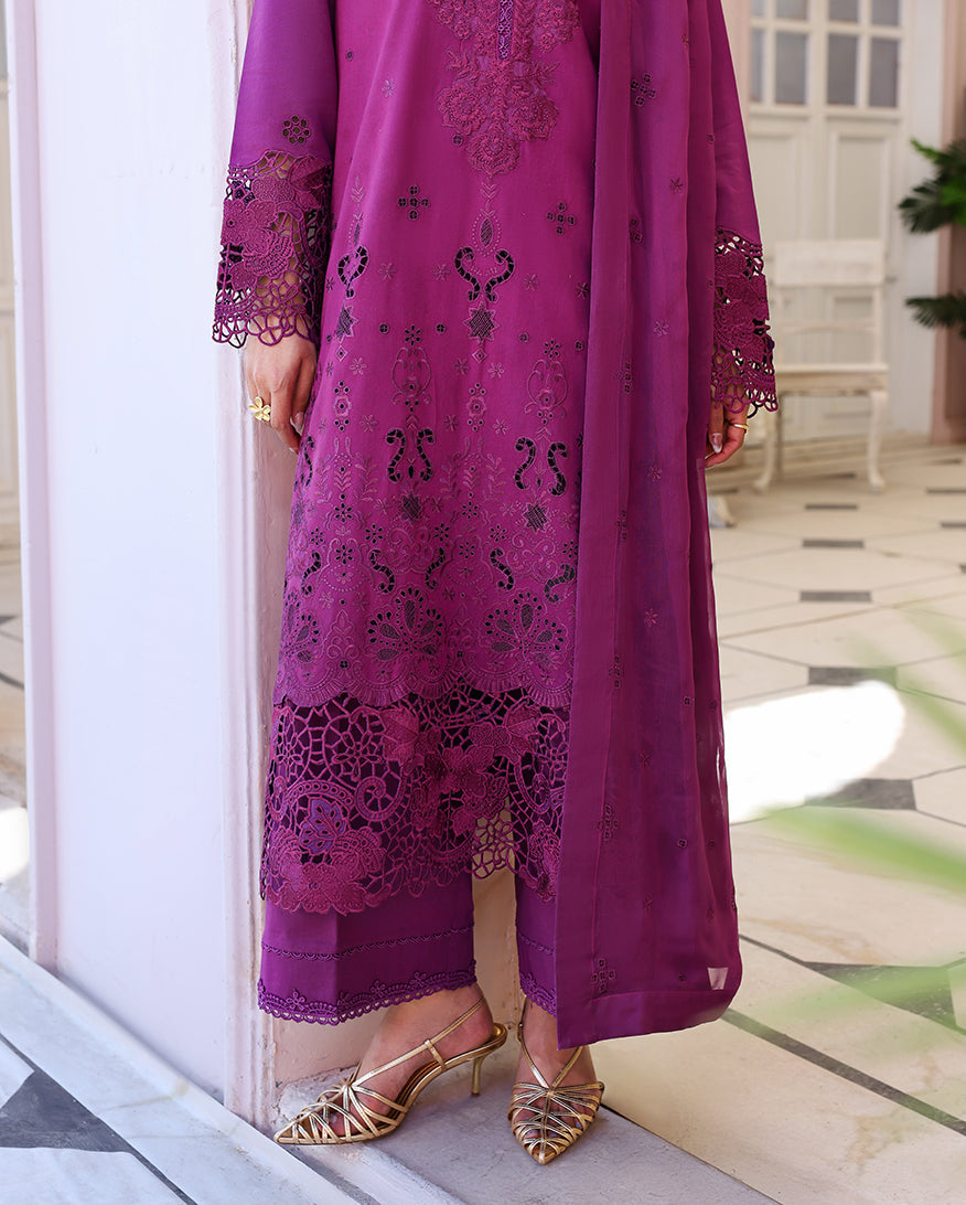 Elan Bloom Organza Women Clothing - Roheenaz - 5