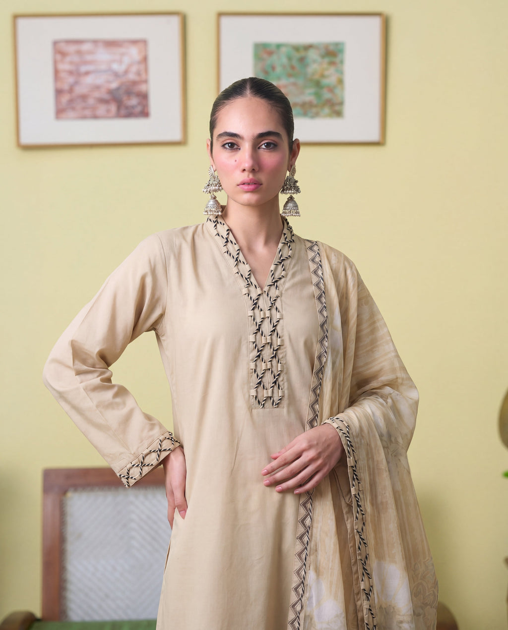 Espresso Lawn Pakistani Summer Dresses - Sahiba-clothing - 2