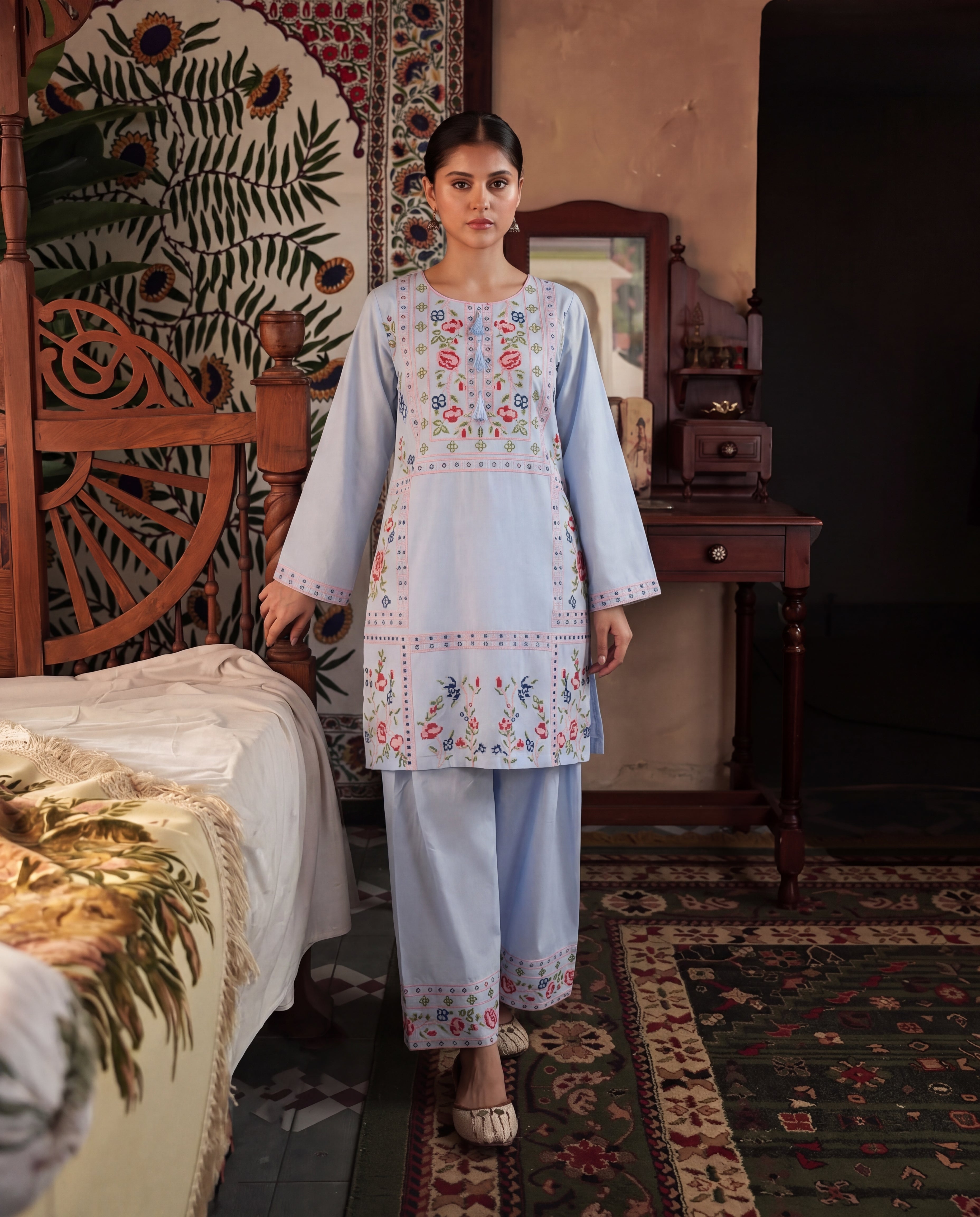 Exza Premium Fabric Pakistani Summer Dresses - Sahiba-clothing - 1