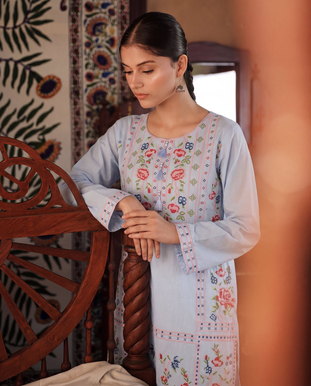 Exza Premium Fabric Pakistani Summer Dresses - Sahiba-clothing - 7