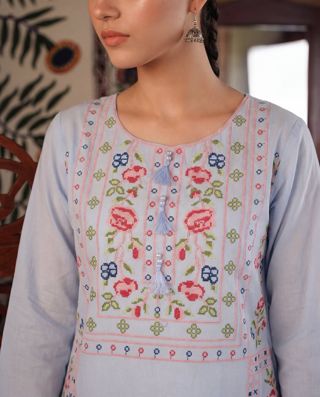 Exza Premium Fabric Pakistani Summer Dresses - Sahiba-clothing - 2