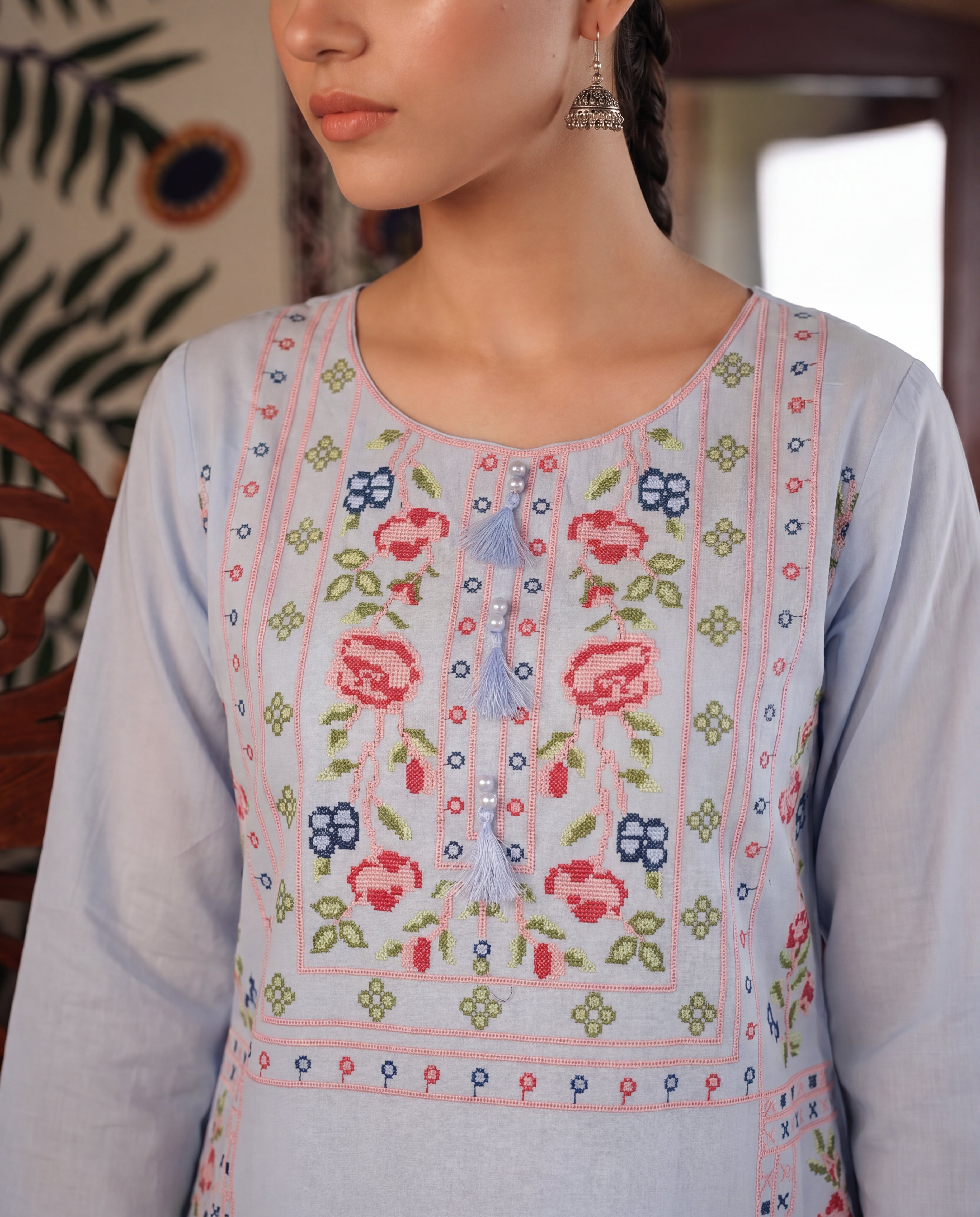 Exza Premium Fabric Pakistani Summer Dresses - Sahiba-clothing - 2