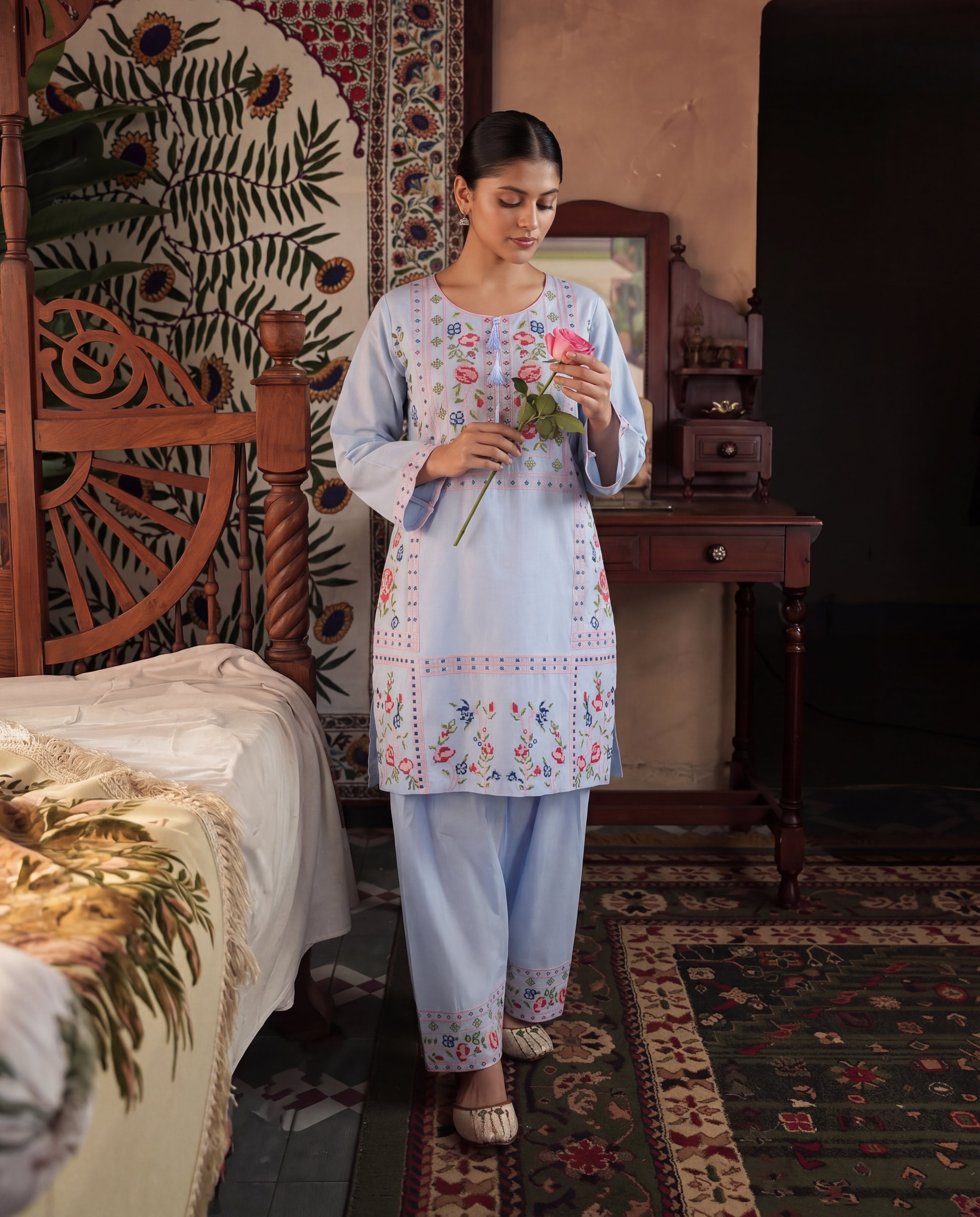 Exza Premium Fabric Pakistani Summer Dresses - Sahiba-clothing - 5