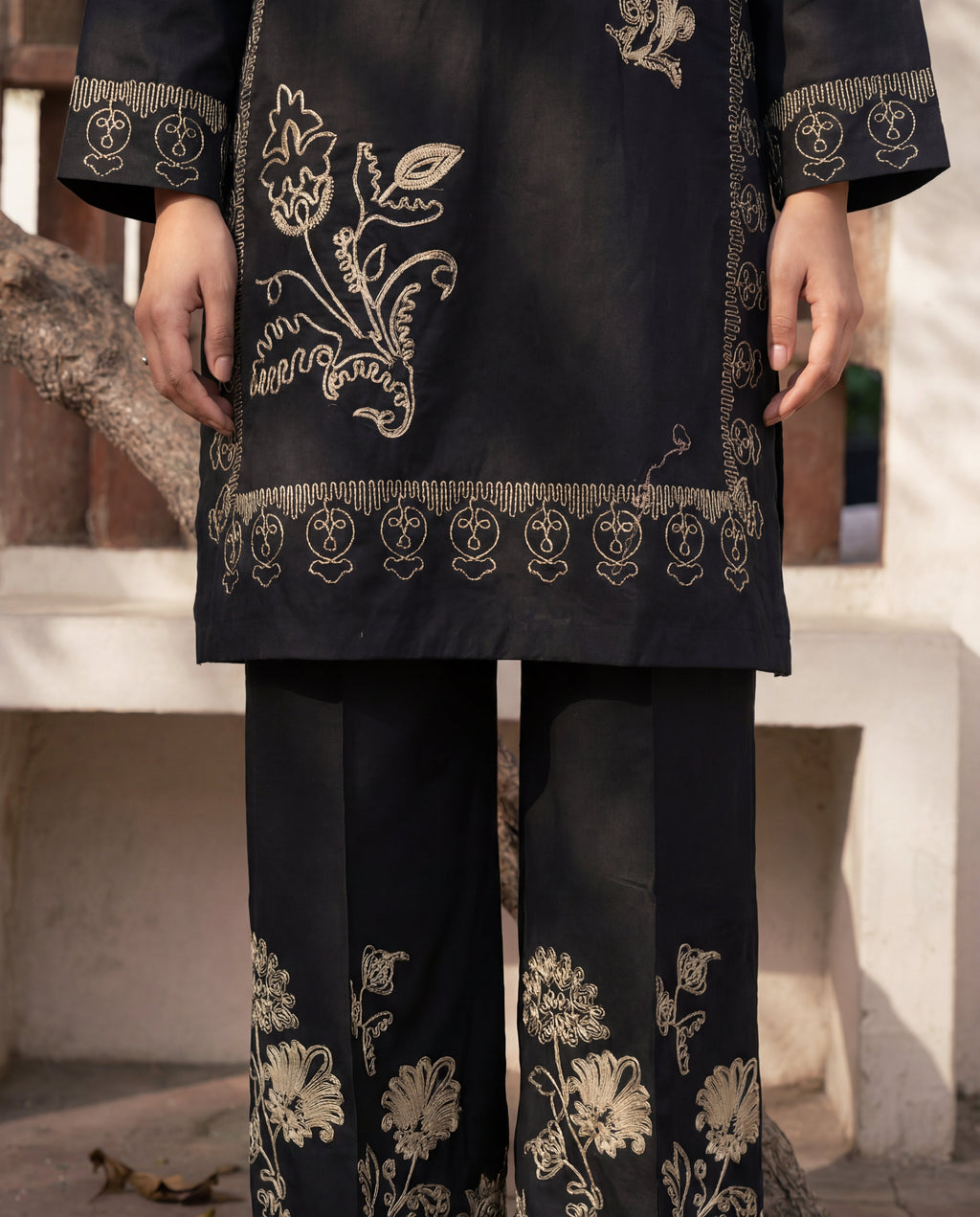 Falak Premium Fabric Pakistani Summer Dresses - Sahiba-clothing - 3