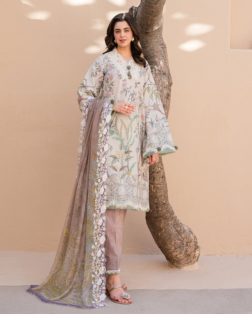 Flora Grace Organza Women Clothing - Roheenaz - 1