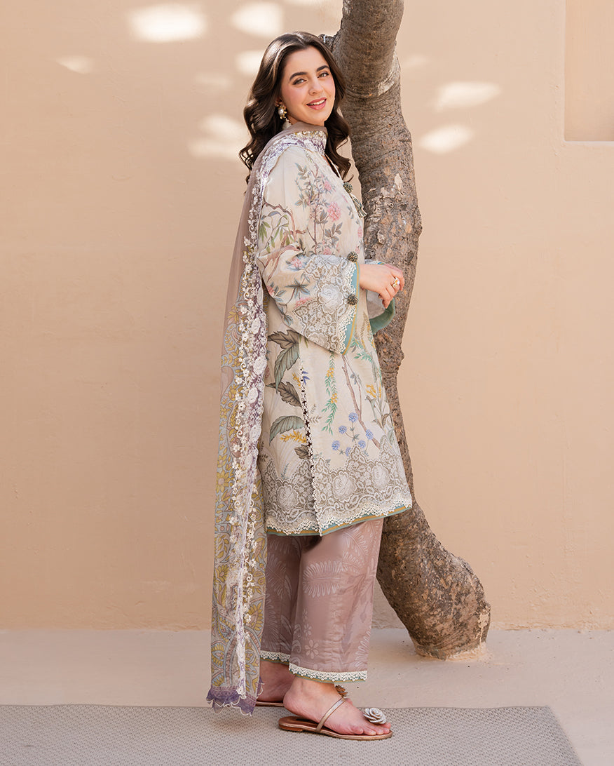 Flora Grace Organza Women Clothing - Roheenaz - 2