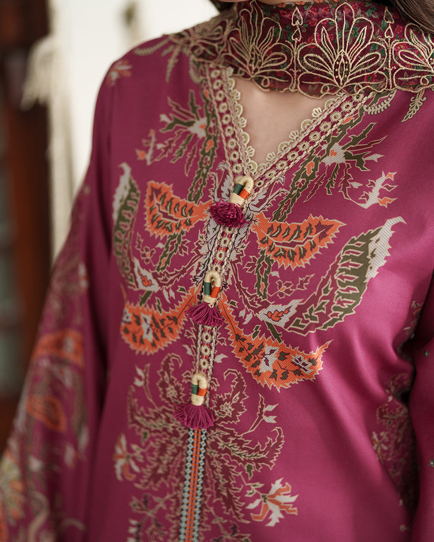 Floral Garden Organza Women Clothing - Roheenaz - 5