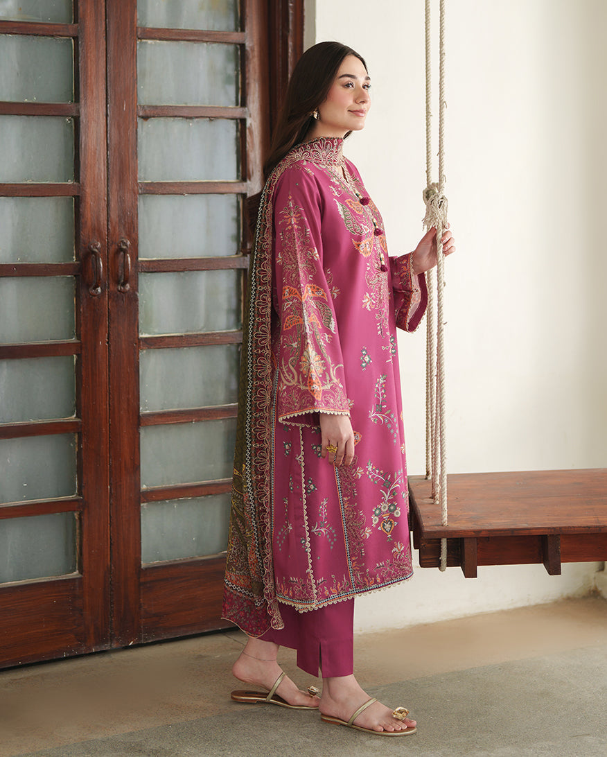 Floral Garden Organza Women Clothing - Roheenaz - 2