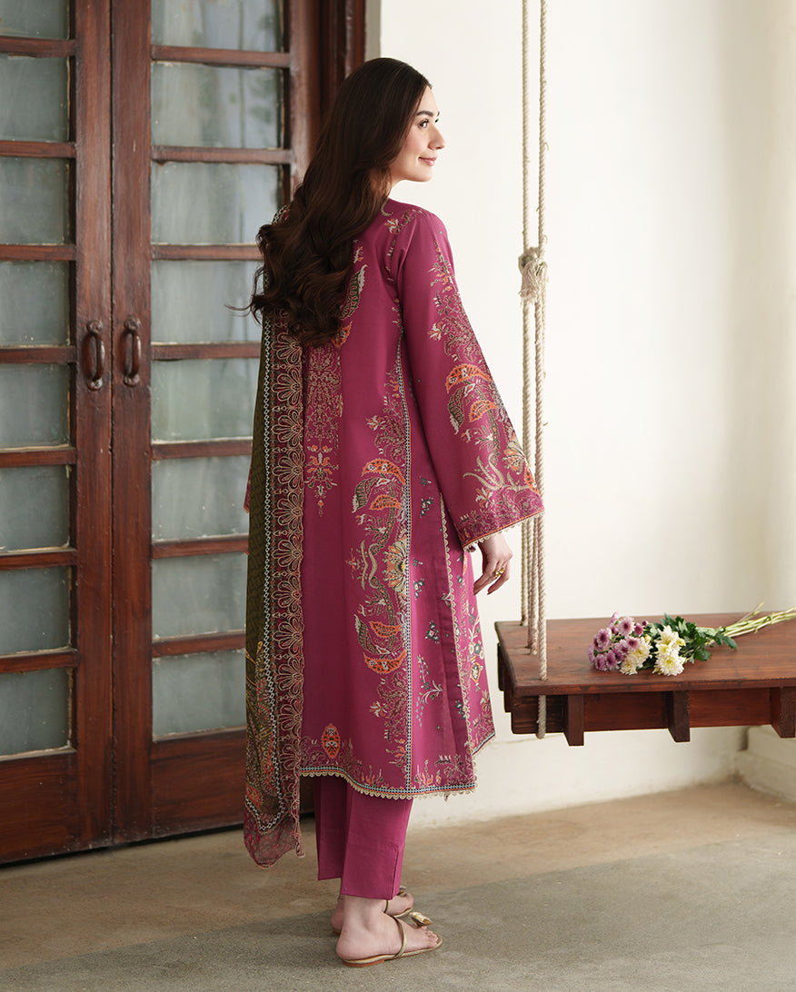 Floral Garden Organza Women Clothing - Roheenaz - 3