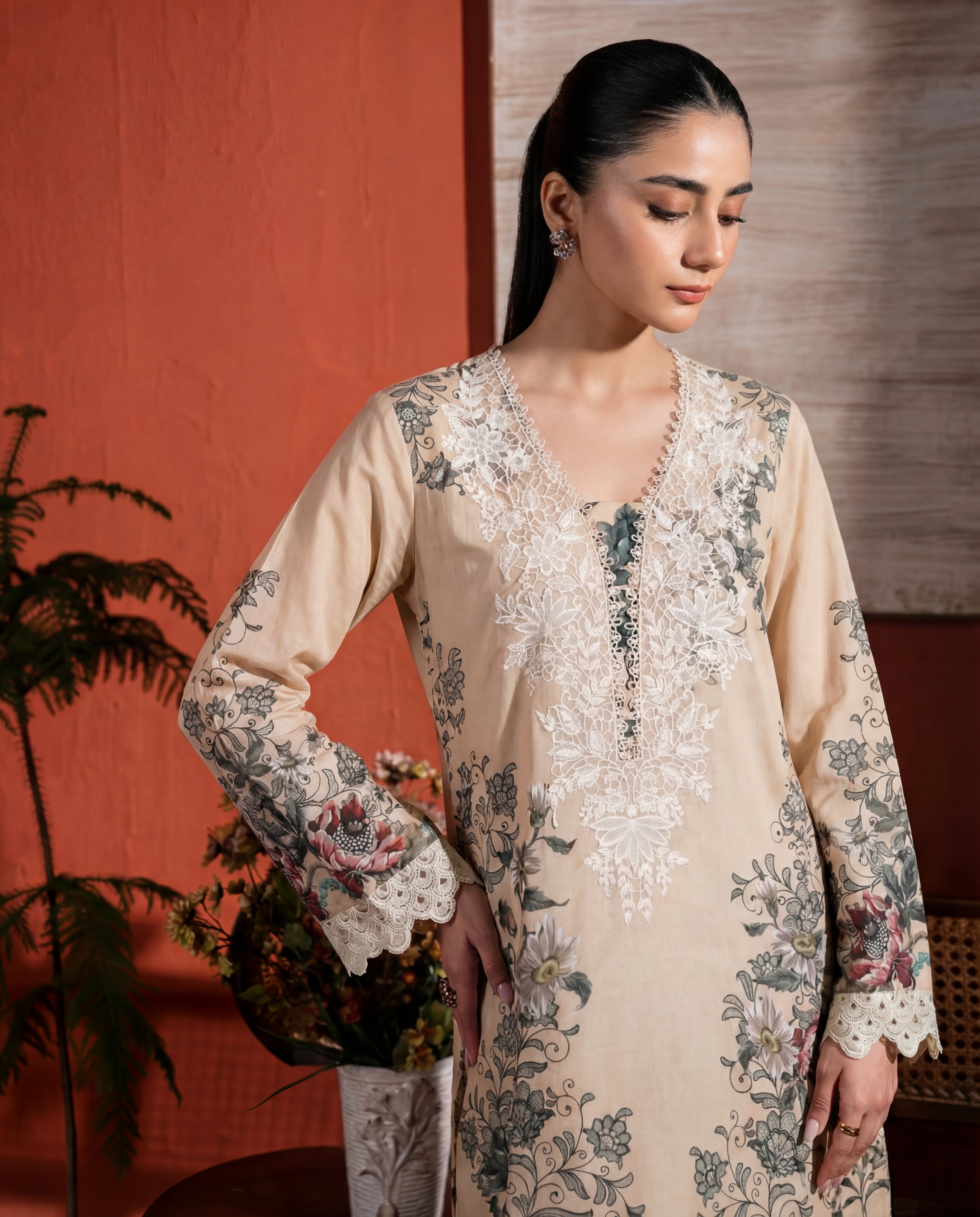 Forever Premium Fabric Pakistani Summer Dresses - Sahiba-clothing - 5