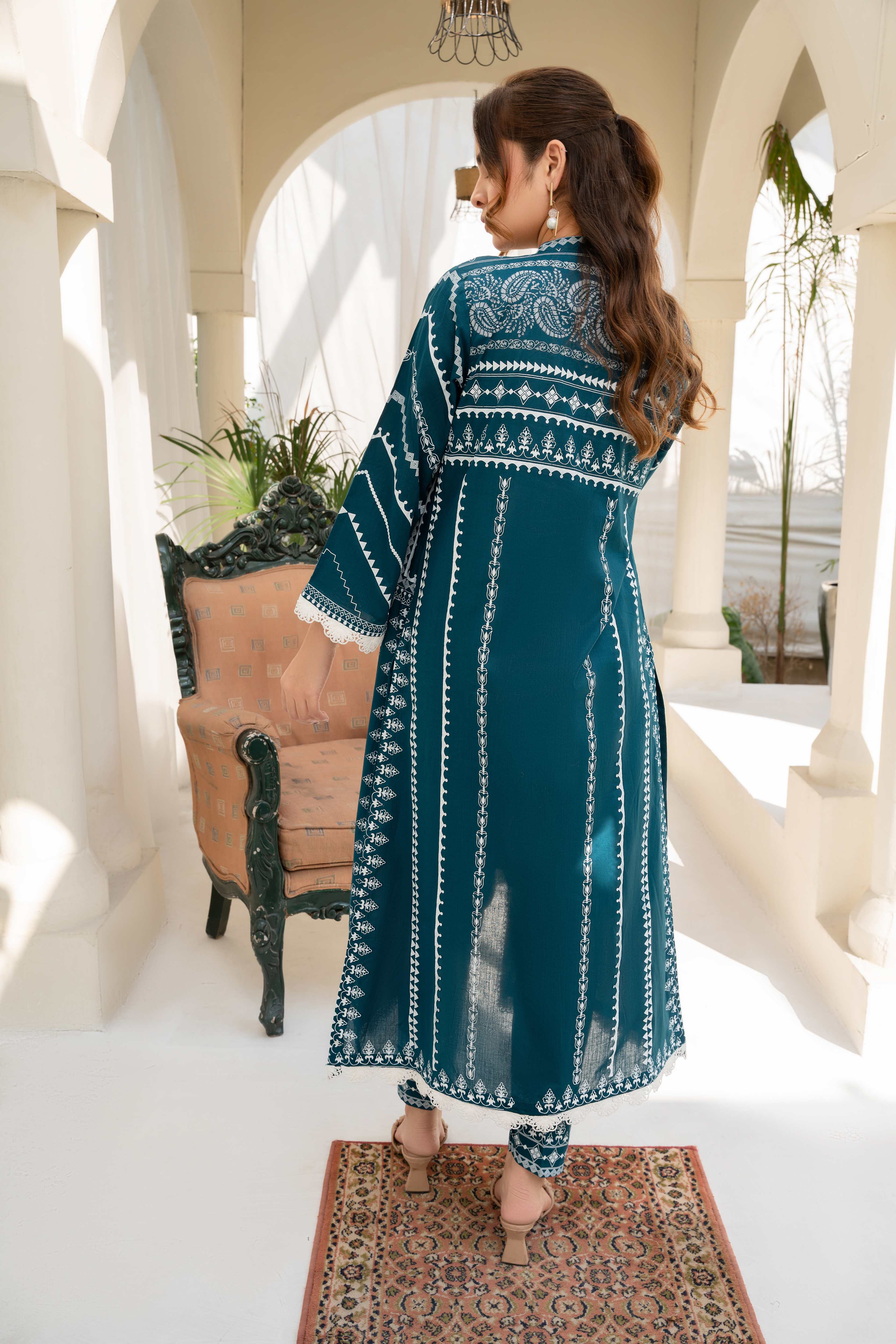 Nova (Zinc) Premium Fabric Pakistani Summer Dresses - Sahiba-clothing - 5