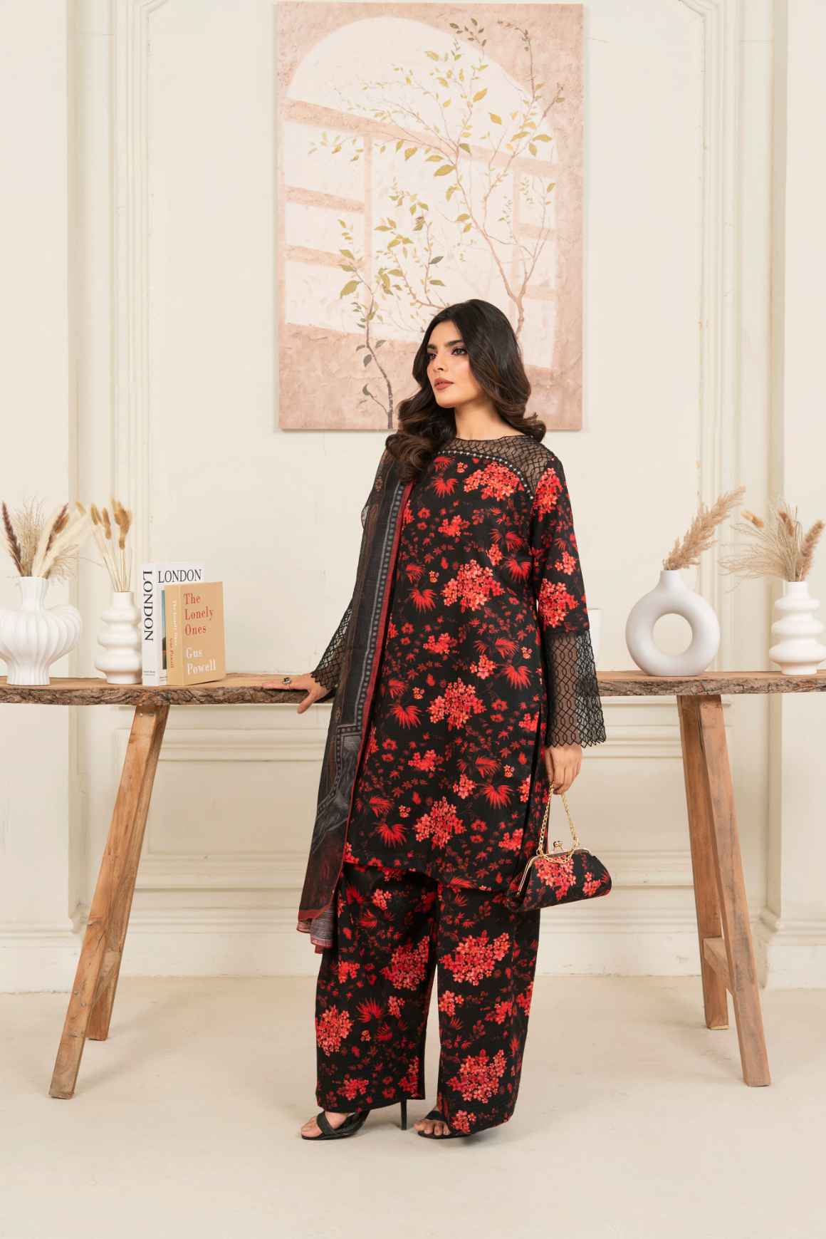 Suroor Premium Fabric Pakistani Summer Dresses - Sahiba-clothing - 3