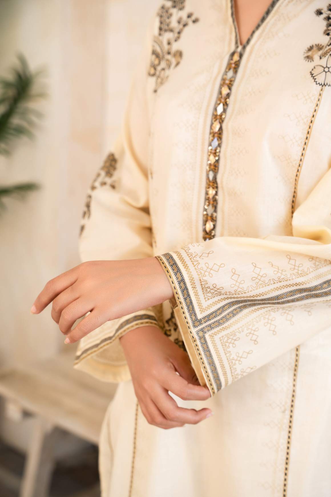 Cottage Premium Fabric Pakistani Summer Dresses - Sahiba-clothing - 6