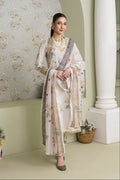 Serenade - White Premium Fabric Pakistani Summer Dresses - Sahiba-clothing - 1